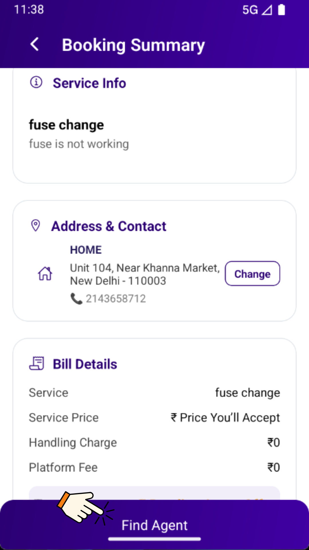 Step 2: Book Instantly
